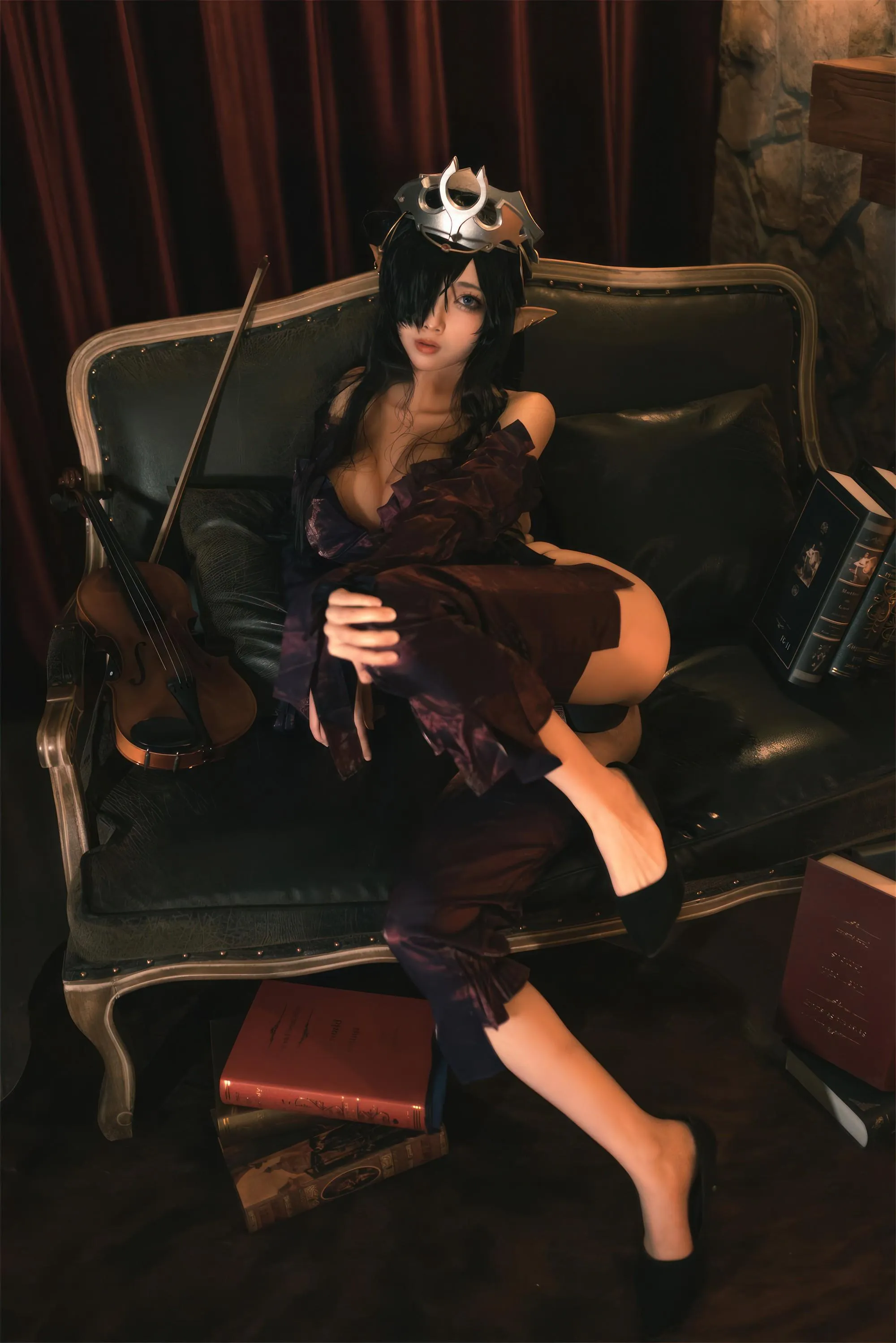 杏仁曲奇 – NO.12 黑兽 精灵女王 [60P]插图8